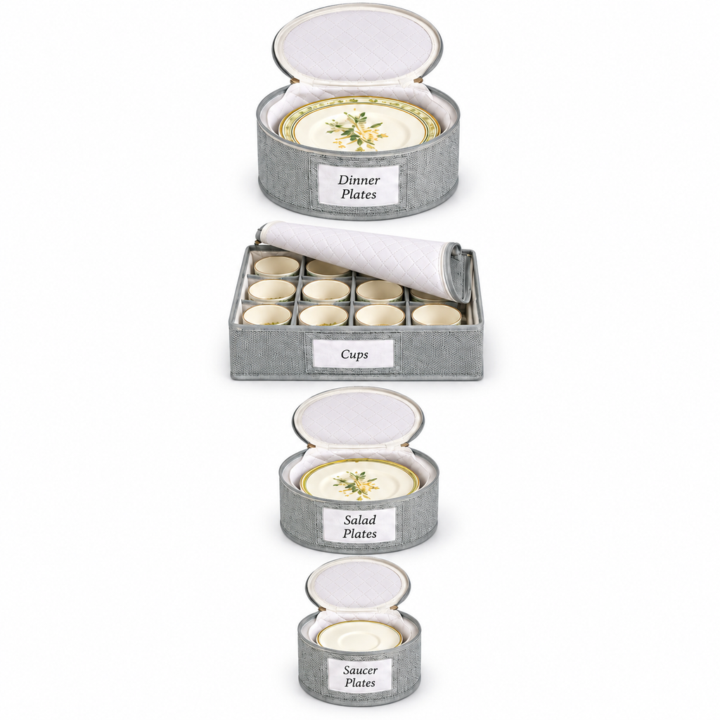 Dinnerware Storage Organizer Set
