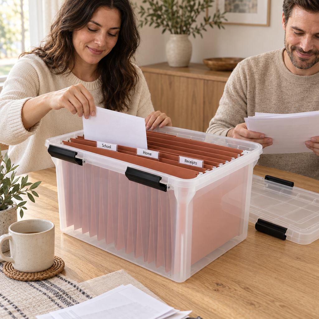 Weathertight File Box Translucent